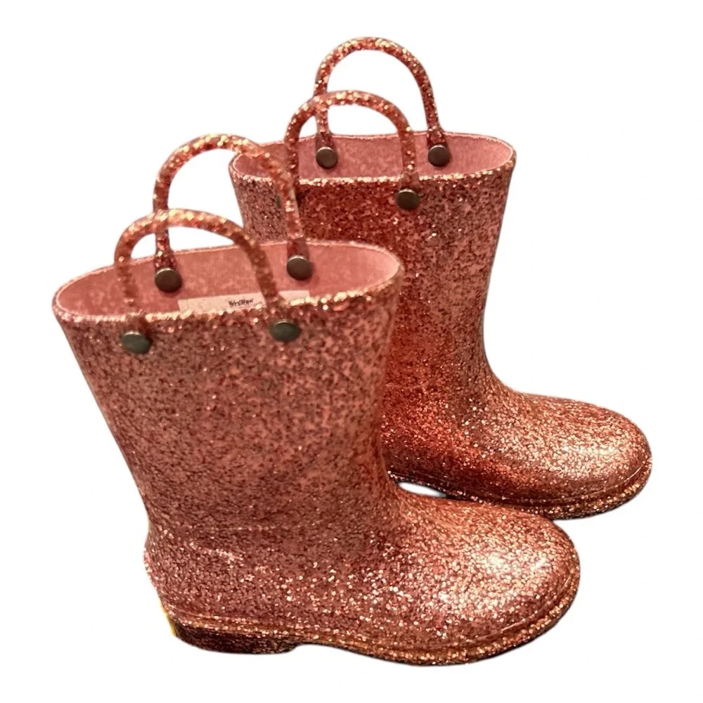 Girl’s Western Chief Glitter Rain Boots. Like new! Excellent condition!